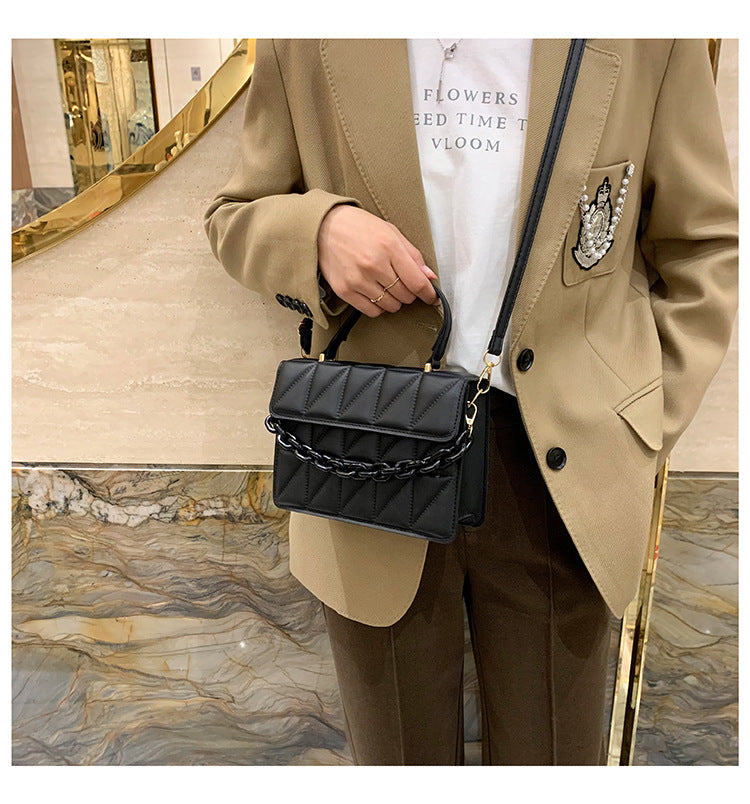 Bolsa Feminina Couro Preta