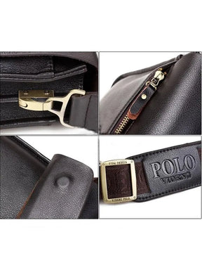 Bolsa em Couro Nobre Executiva - Polo Premium