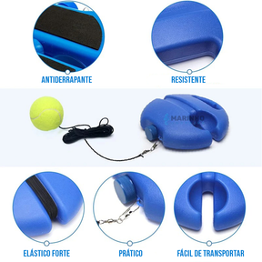 Base de Tênis Antiderrapante - SaqueMaster